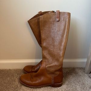 Ellen DeGeneres Zoila Brown Tall Riding Boots Sz 9